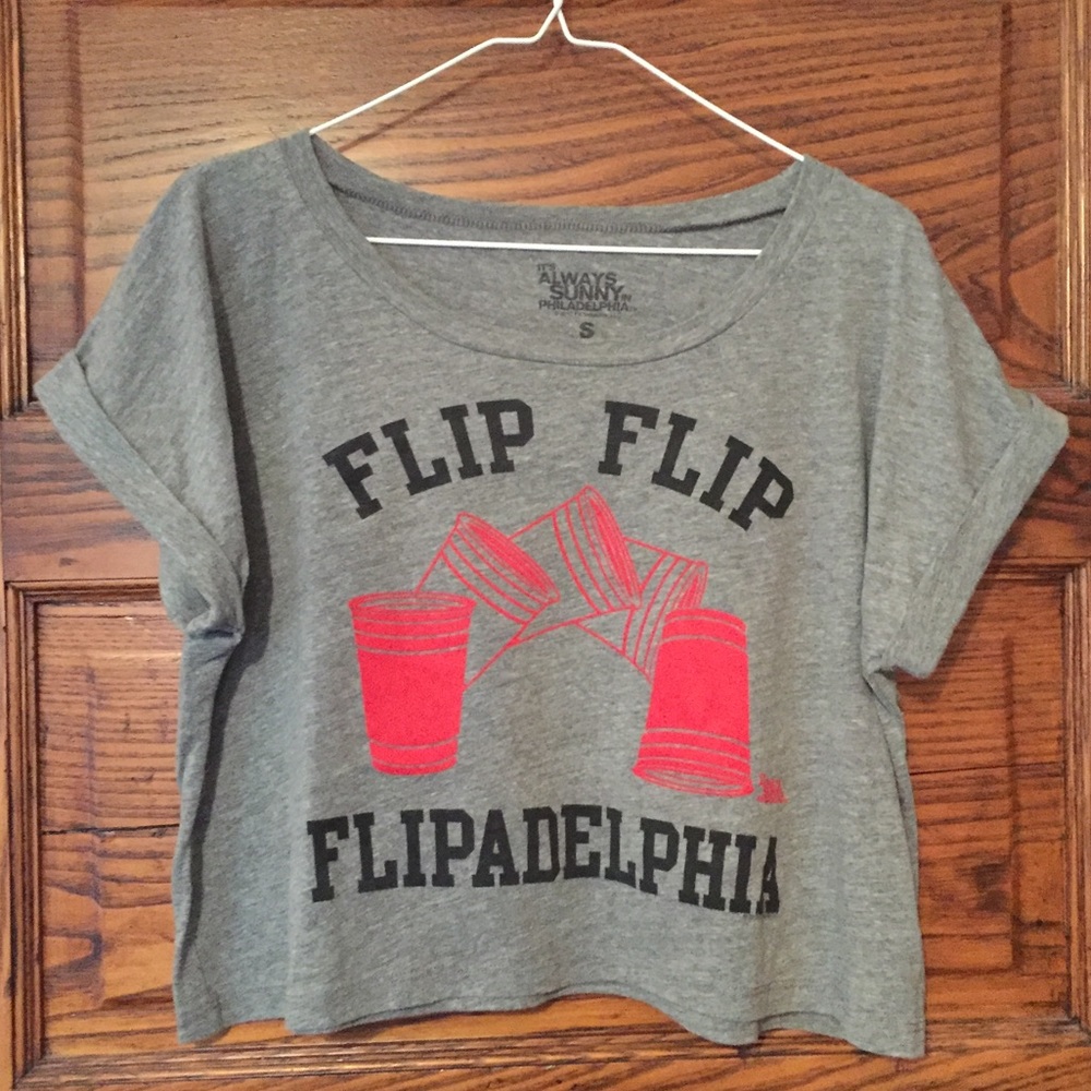 It's Always Sunny Flipadelphia Crop Top