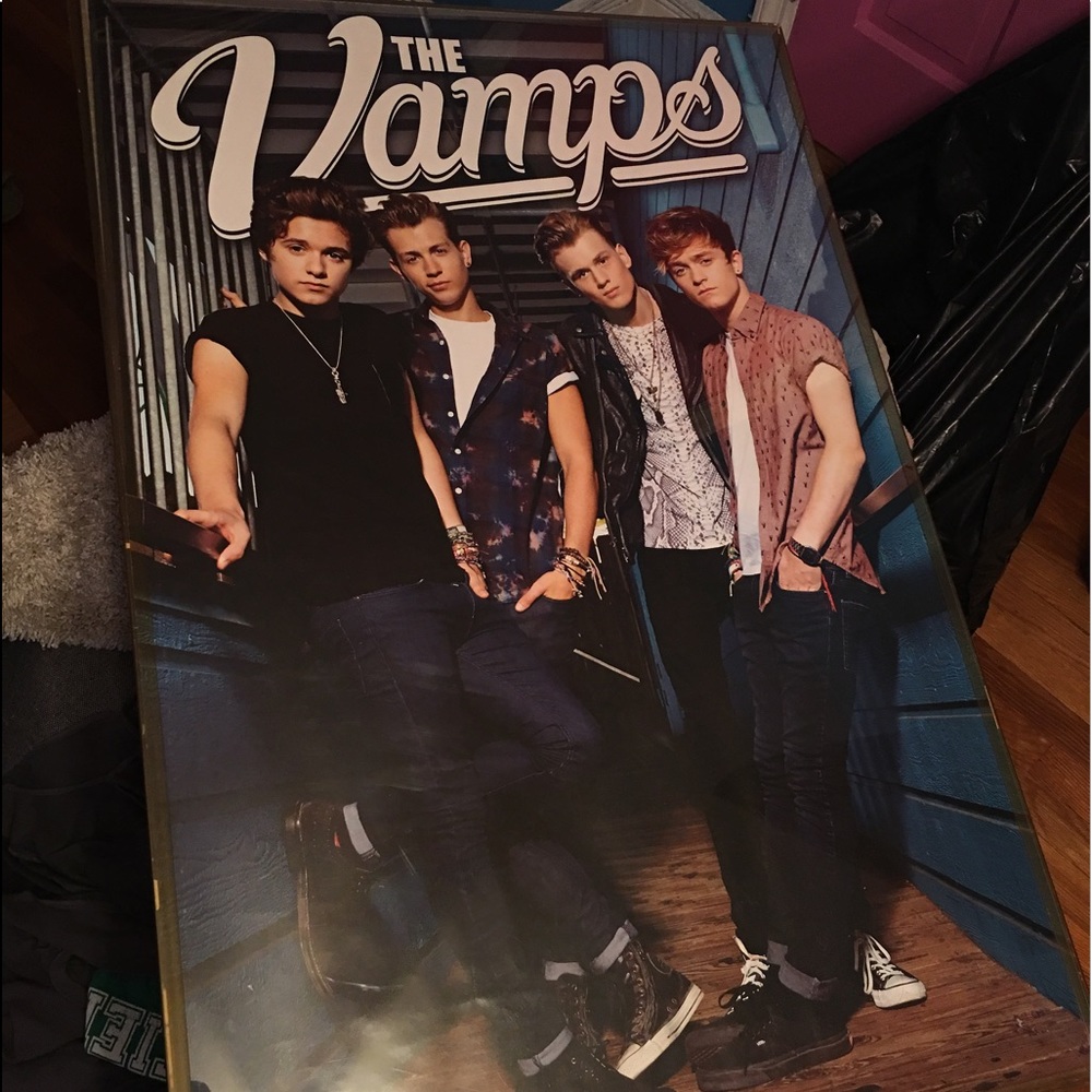 Concert Vamps band poster