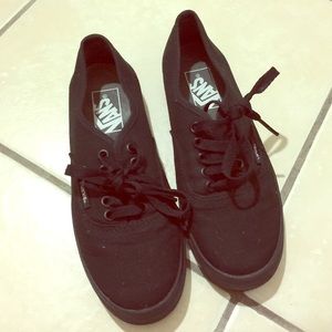 Black Vans