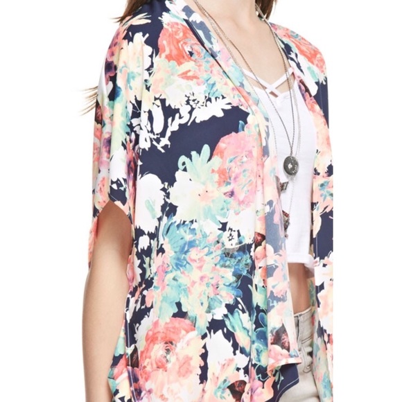 Floral kimono/cardigan/wrap - Picture 4 of 6
