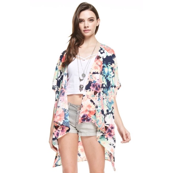 Floral kimono/cardigan/wrap - Picture 6 of 6