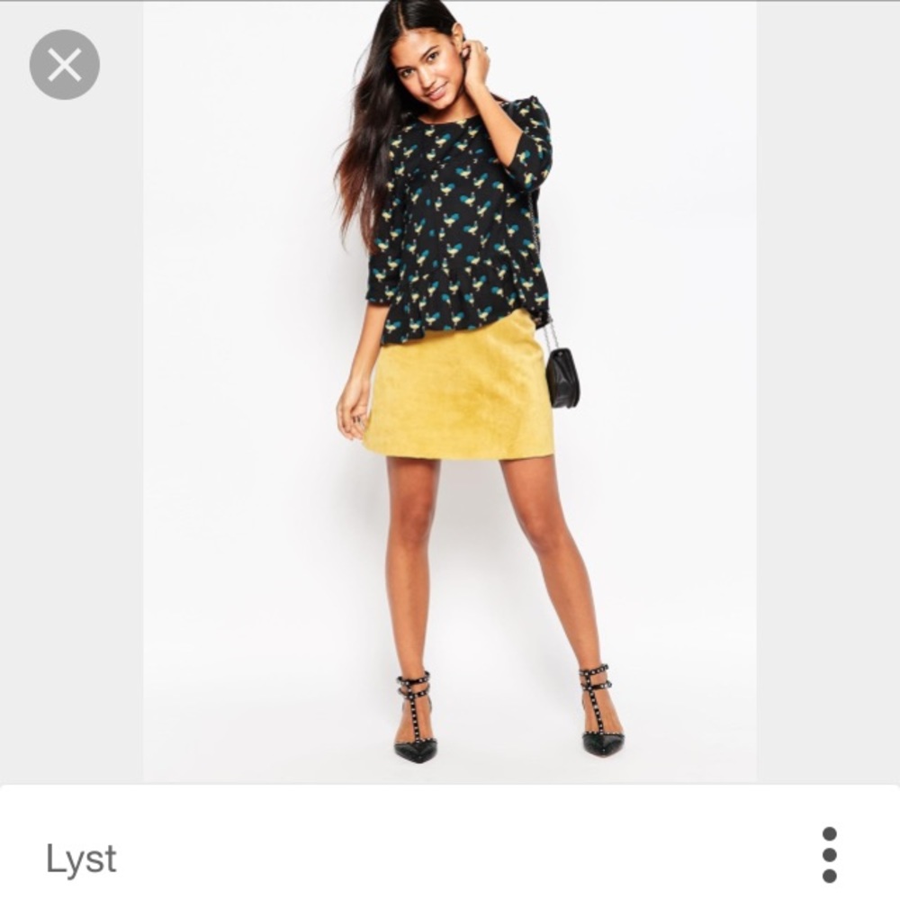 Rooster Peplum Top Blouse