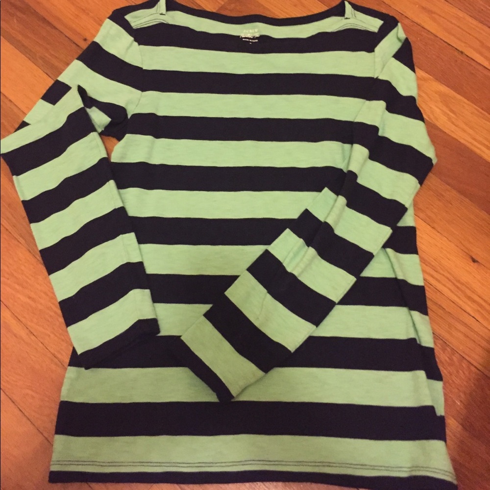 J-crew stripped long sleeve