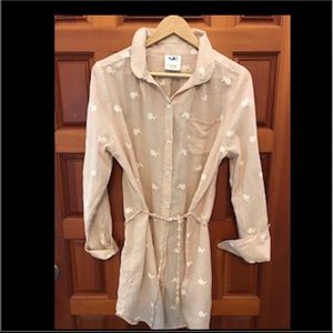 Anthropologie blush tunic/blouse sz m