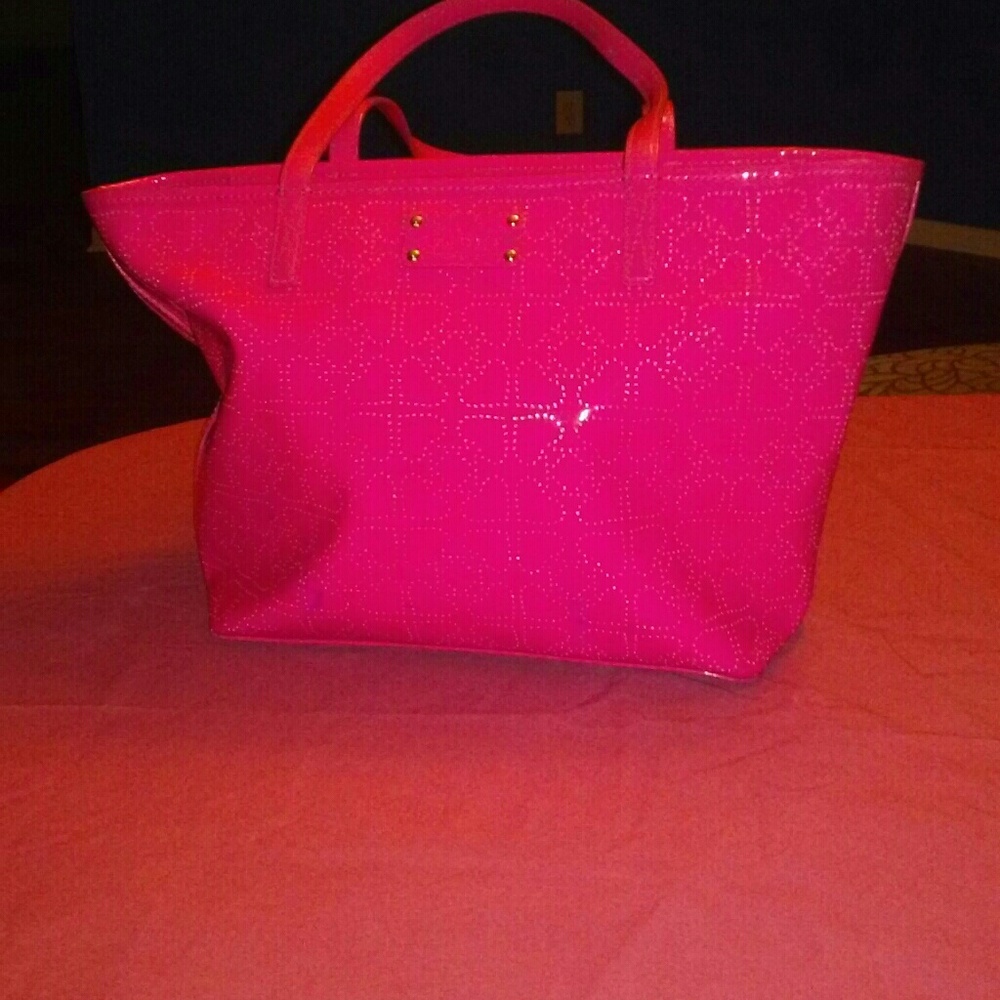Hot Pink Kate Spade tote
