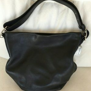 COACH black bucket bag