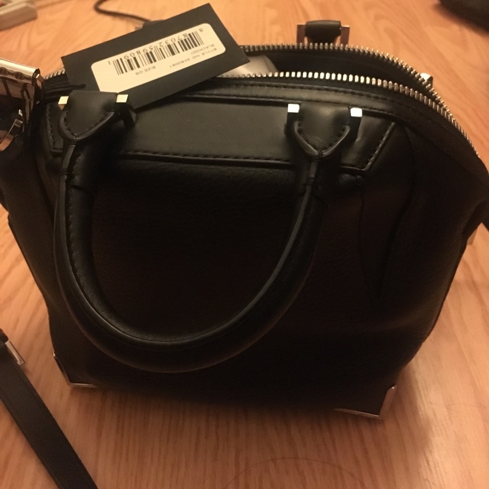 Used Alexander Wang Emile mini in silver
