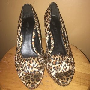 Leopard print shoes