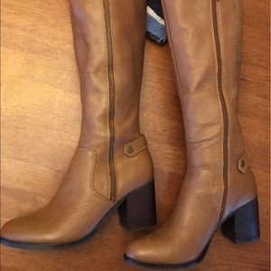 Franco Sarto leather boots women's size 8