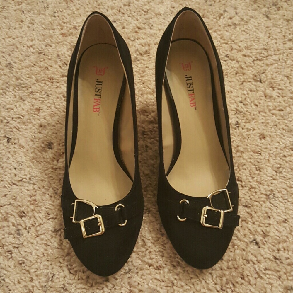 Black heels