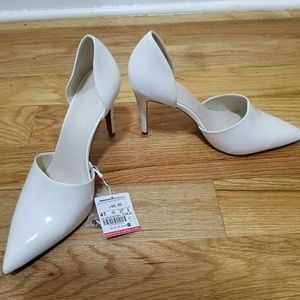 ZARA WHITE PUMP STILLETOS
