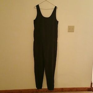 Vince Long Romper Black