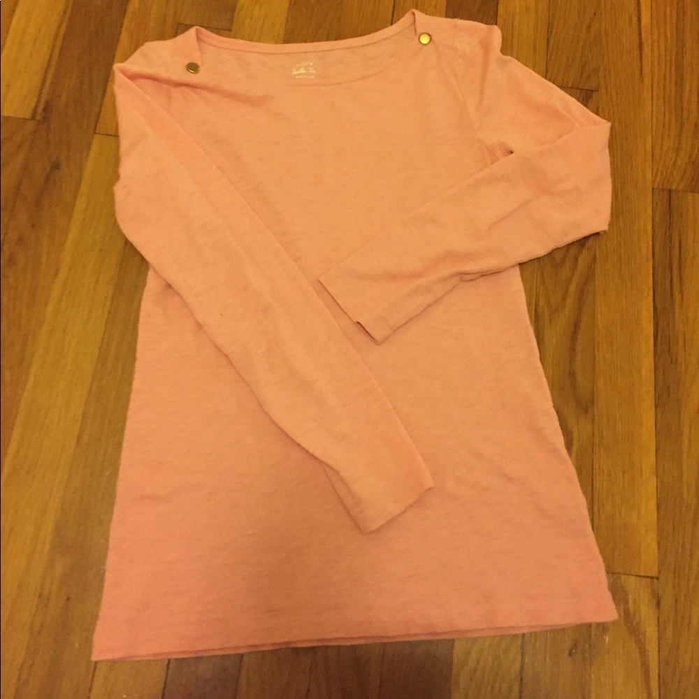 Pink long sleeve t