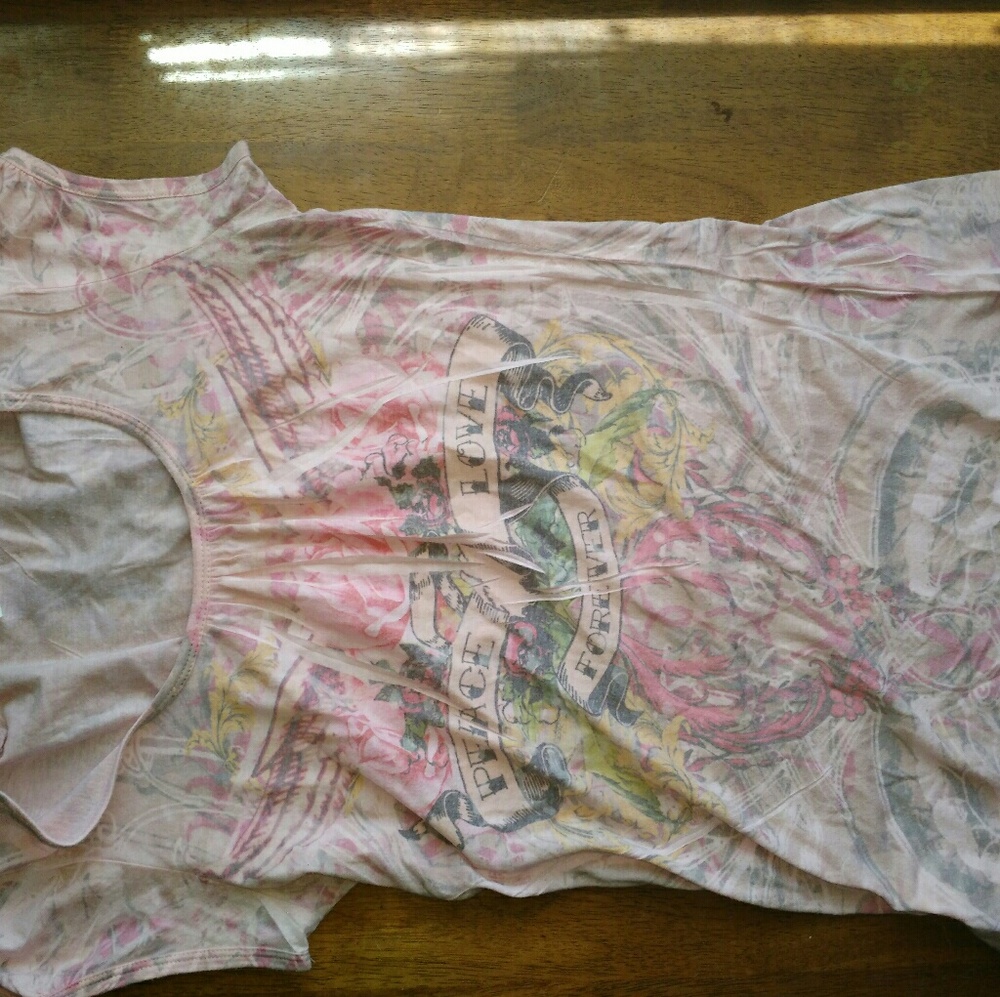 Pink light weight shirt