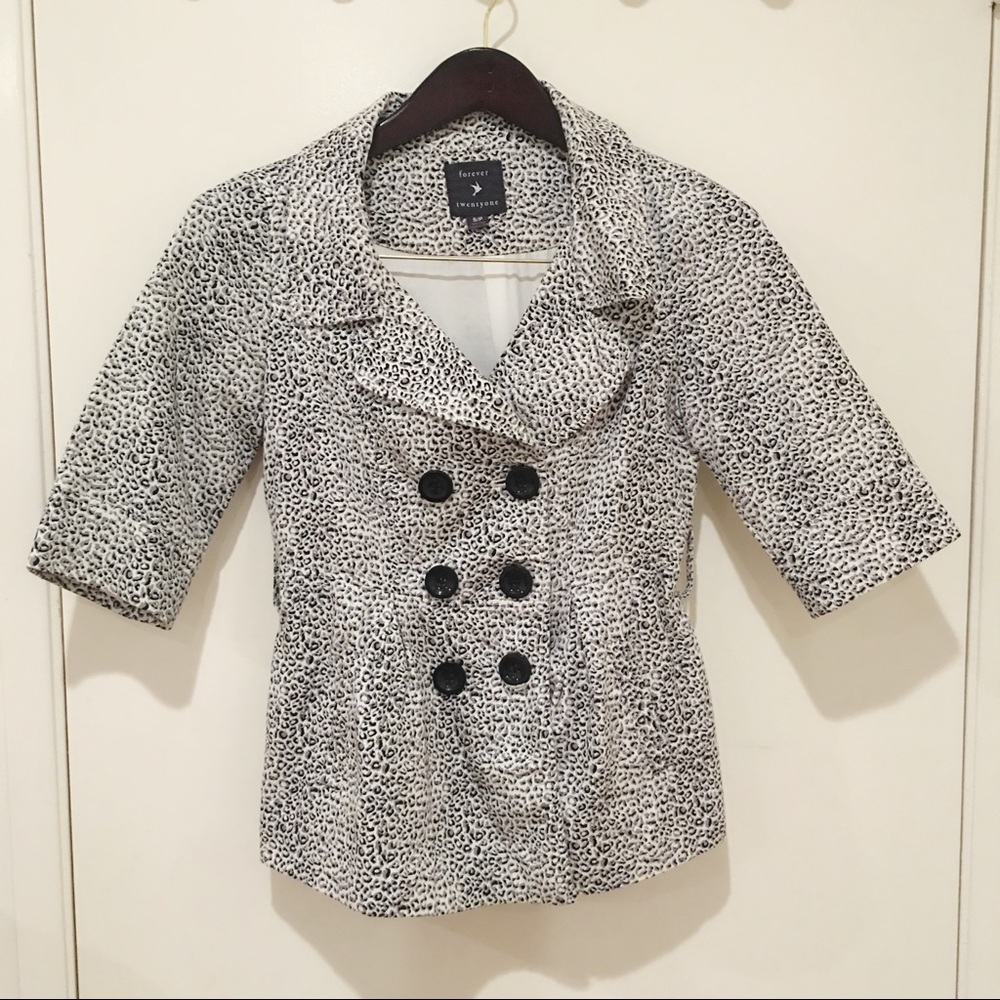 Leopard belted jacket - Picture 2 of 4