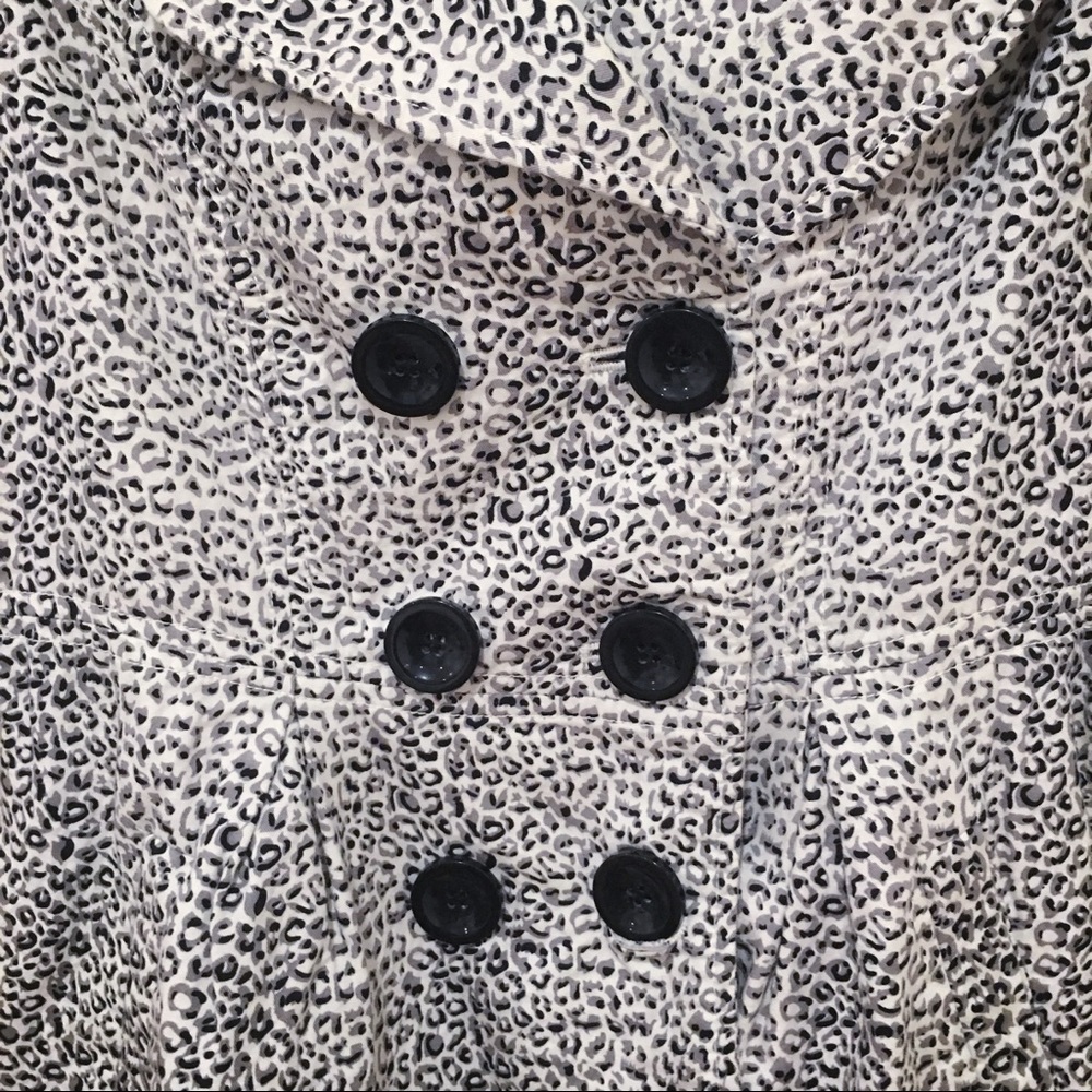 Leopard belted jacket - Picture 3 of 4