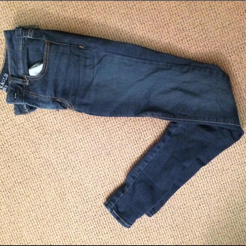 Blue Jeggings by American Eagle