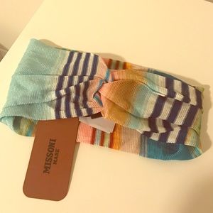 Missoni striped headband