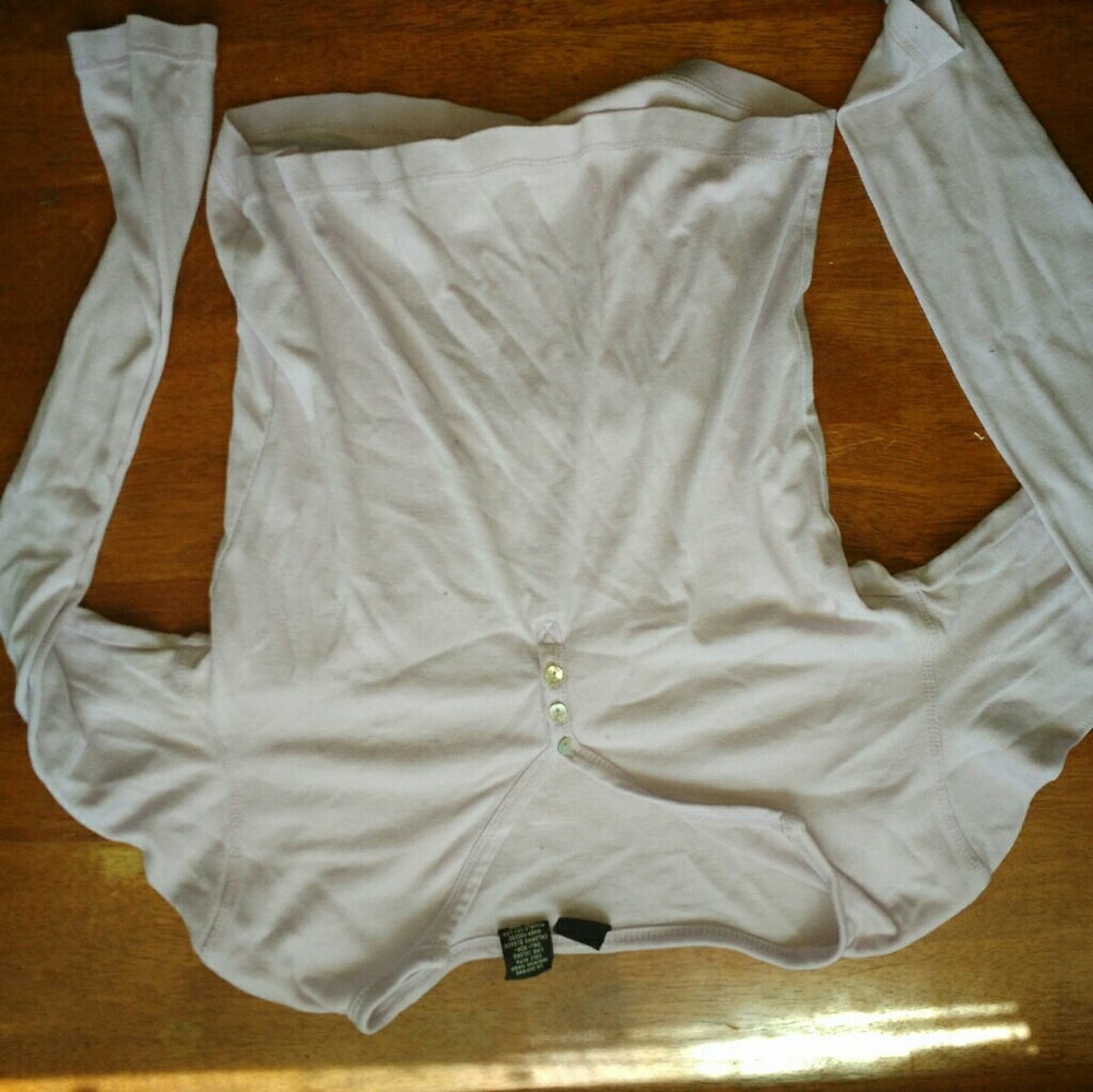 A lavender purple long sleve