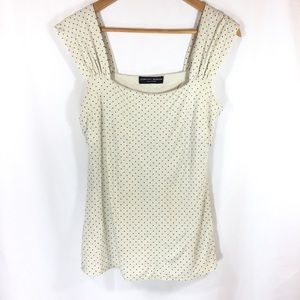 Dorothy Perkins Polka-Dot Sleeveless Blouse