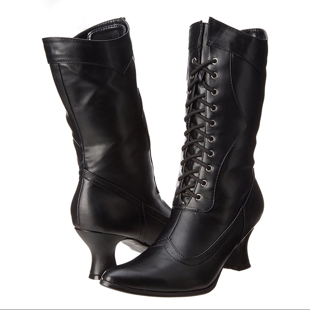 Victorian pointy boots