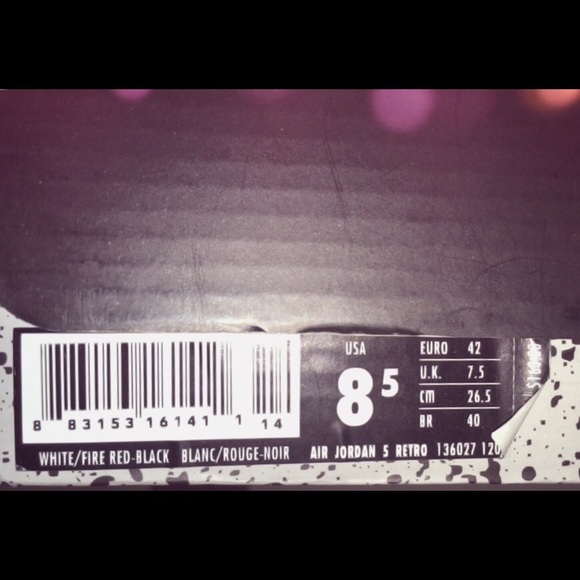 Air Jordan Retros {"Fired Red"} Red,White,Black - Picture 6 of 6