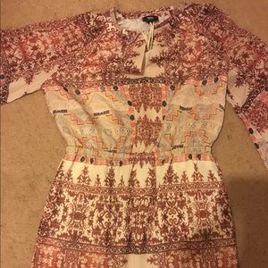 TARGET FULL SLEEVE MAXI DRESS