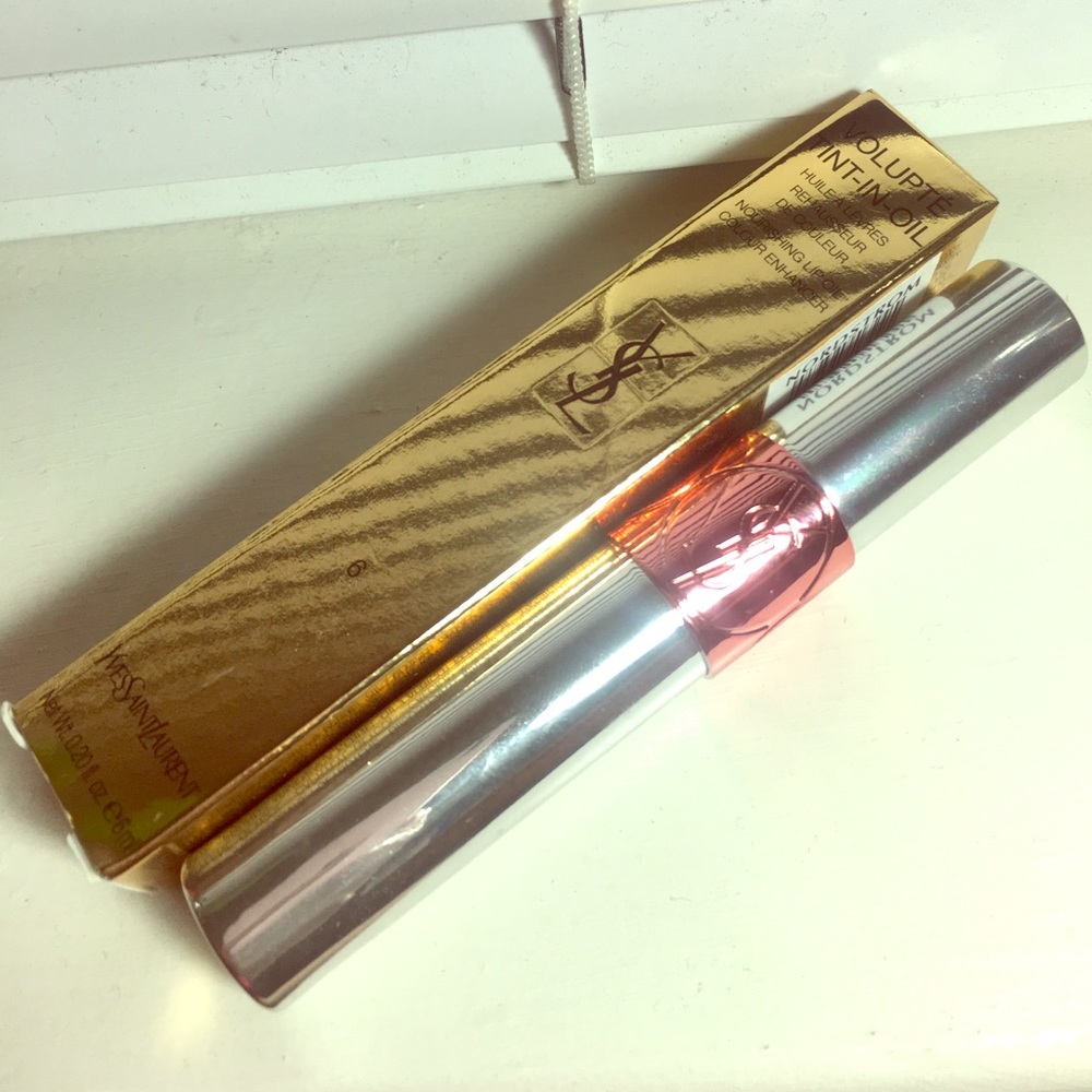 YSL Volupte Tint-In-Oil lipstick number 6