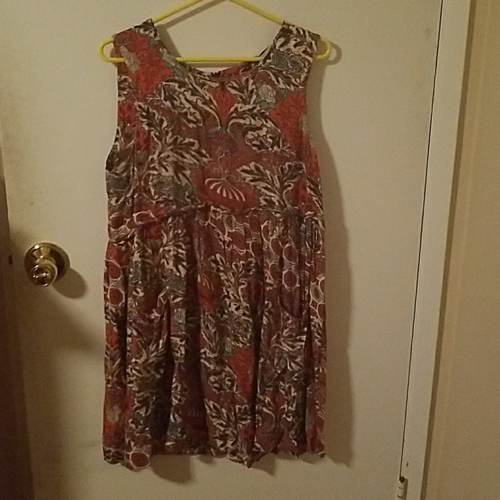 baby doll mini dress with pockets