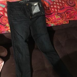 American eagle high rise size 12