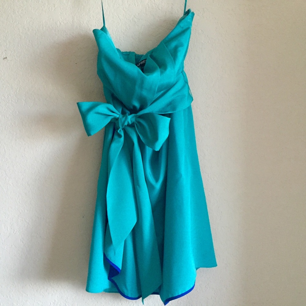 Express Strapless Dress