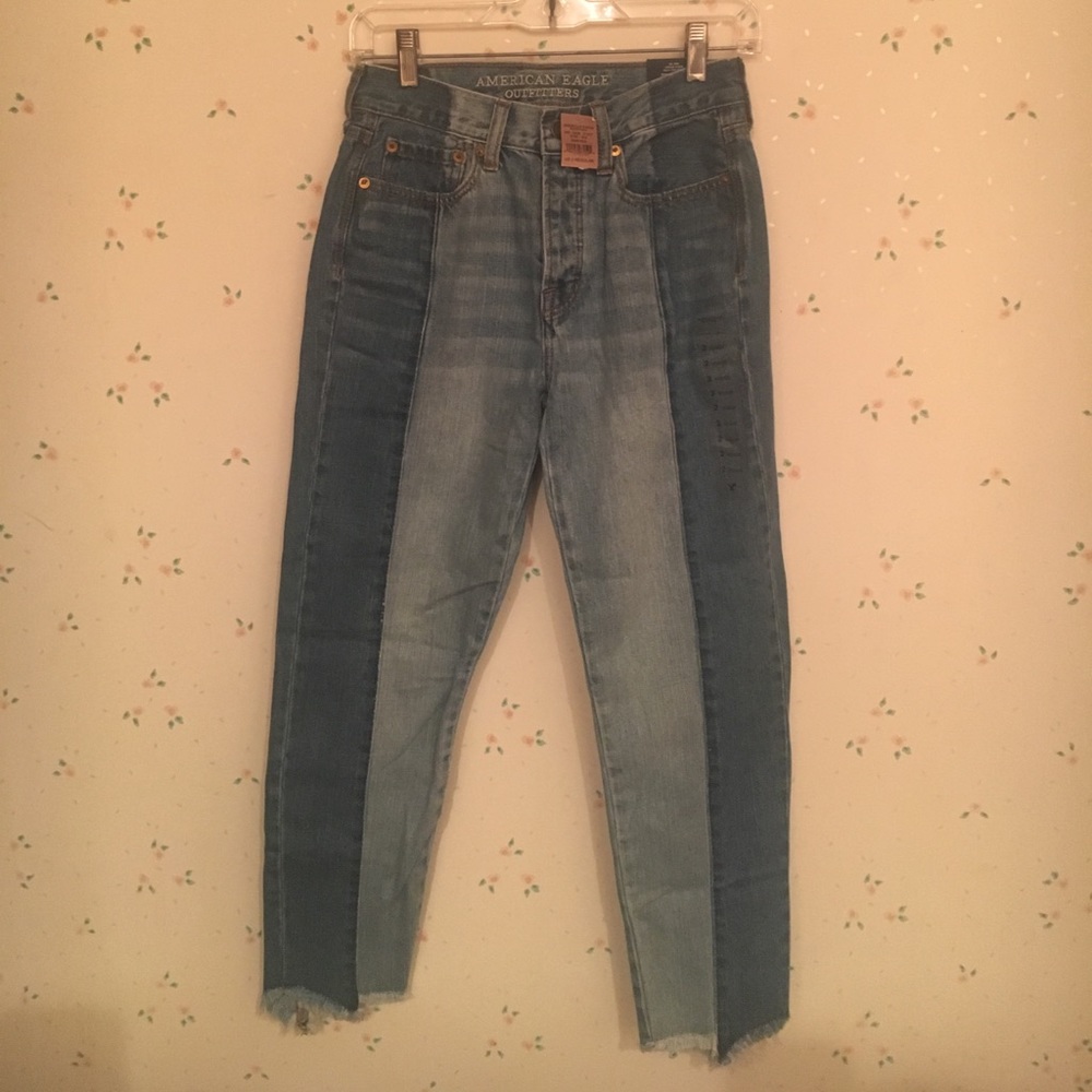 American Eagle Two-Toned Jean NWT