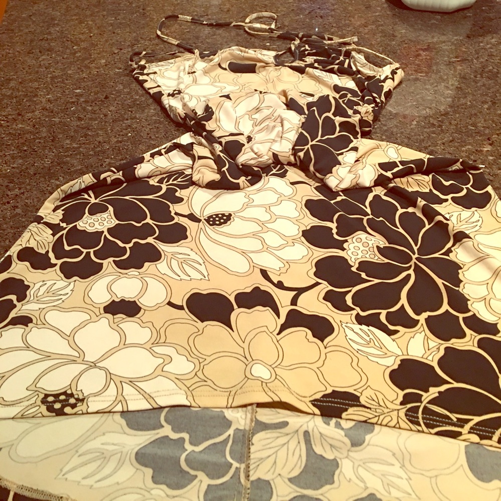 Bcbg strappy dress