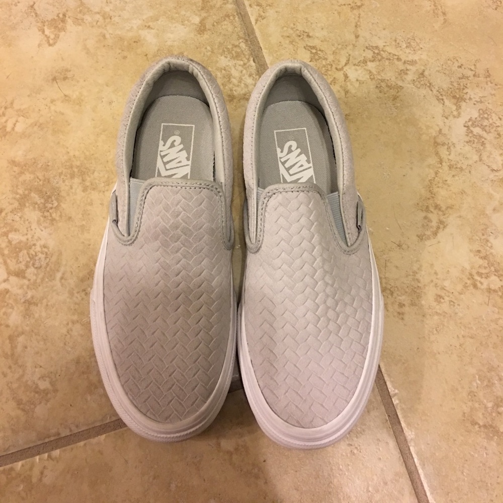 Vans EMBOSSED WOVEN SUEDE SLIP-ON