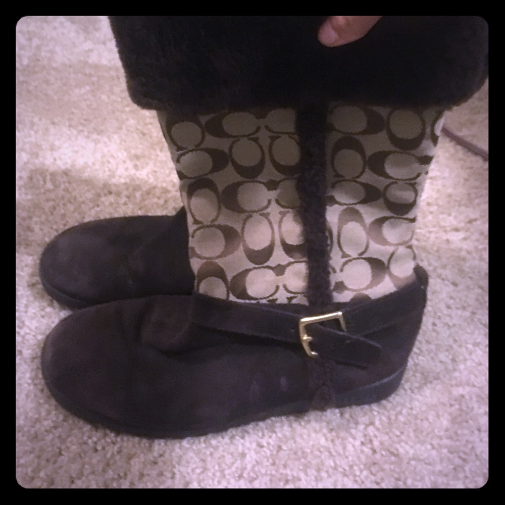 Authentic Coach boots