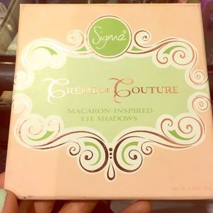 Sigma- Creme de Couture eye shadow palette.