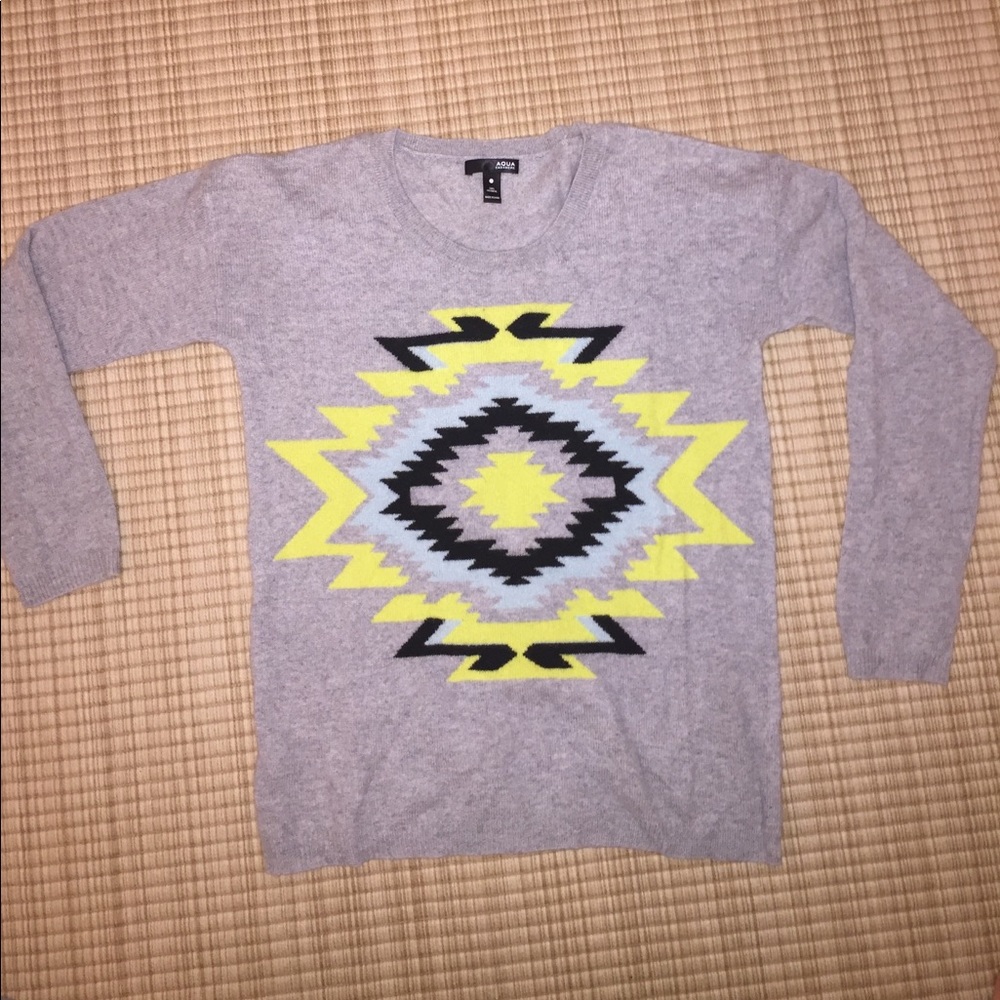 Aqua Cashmere sweater
