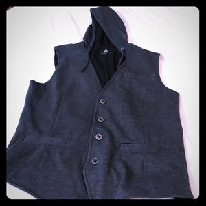 Rock & Republic hooded vest // Barely worn