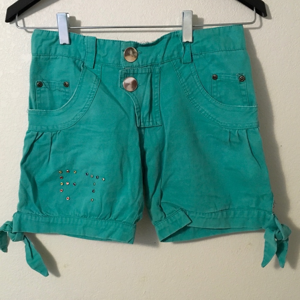 Summer mint shorts