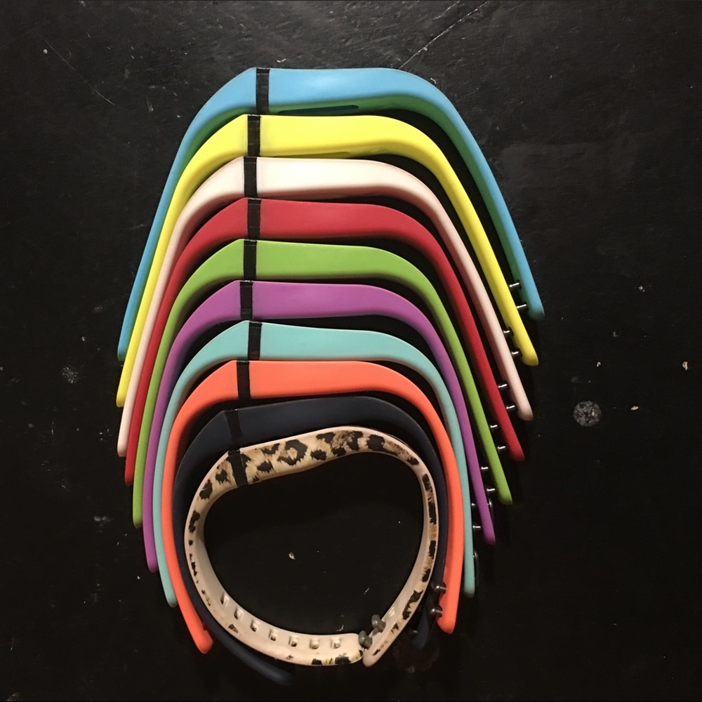 Fitbit Flex With 10 bands!