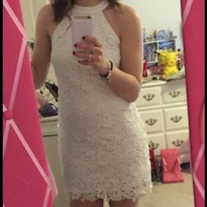 White Lace Lulu's dress NEVER WORN
