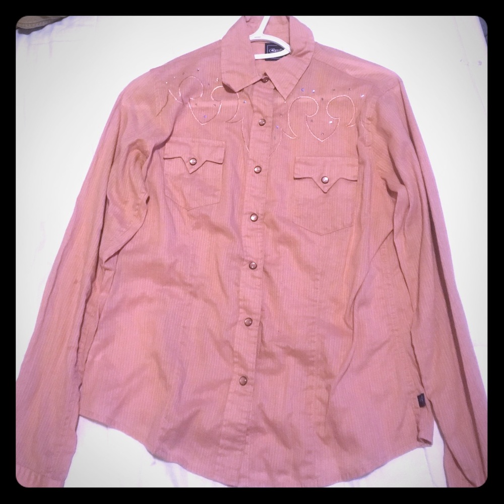 Cruel girl country button down shirt