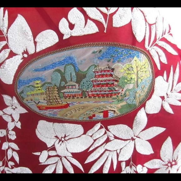 ETRO Scarf Silk Wrap Shawl Oversized - Picture 6 of 8