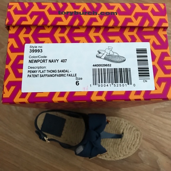 Tory burch penny flat thong sandal - Picture 5 of 5