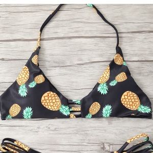 Pineapple bikini top