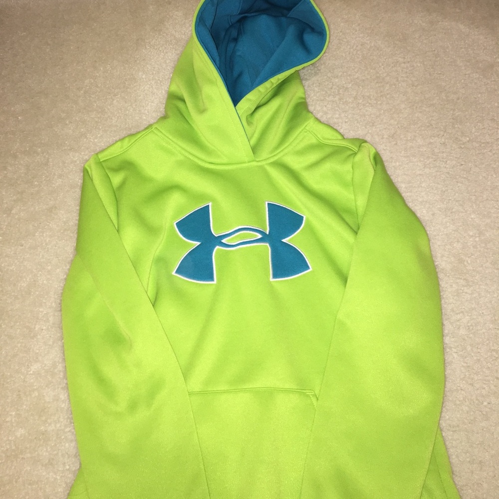 Blue & Green Under Armour Sweatshirt