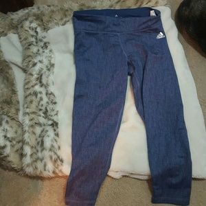 Adidas workout cropped leggings Adidas workout cropped leggings
