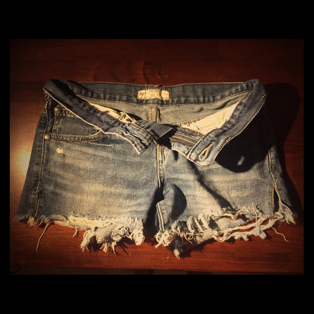 Free People Cut-Off Shorts