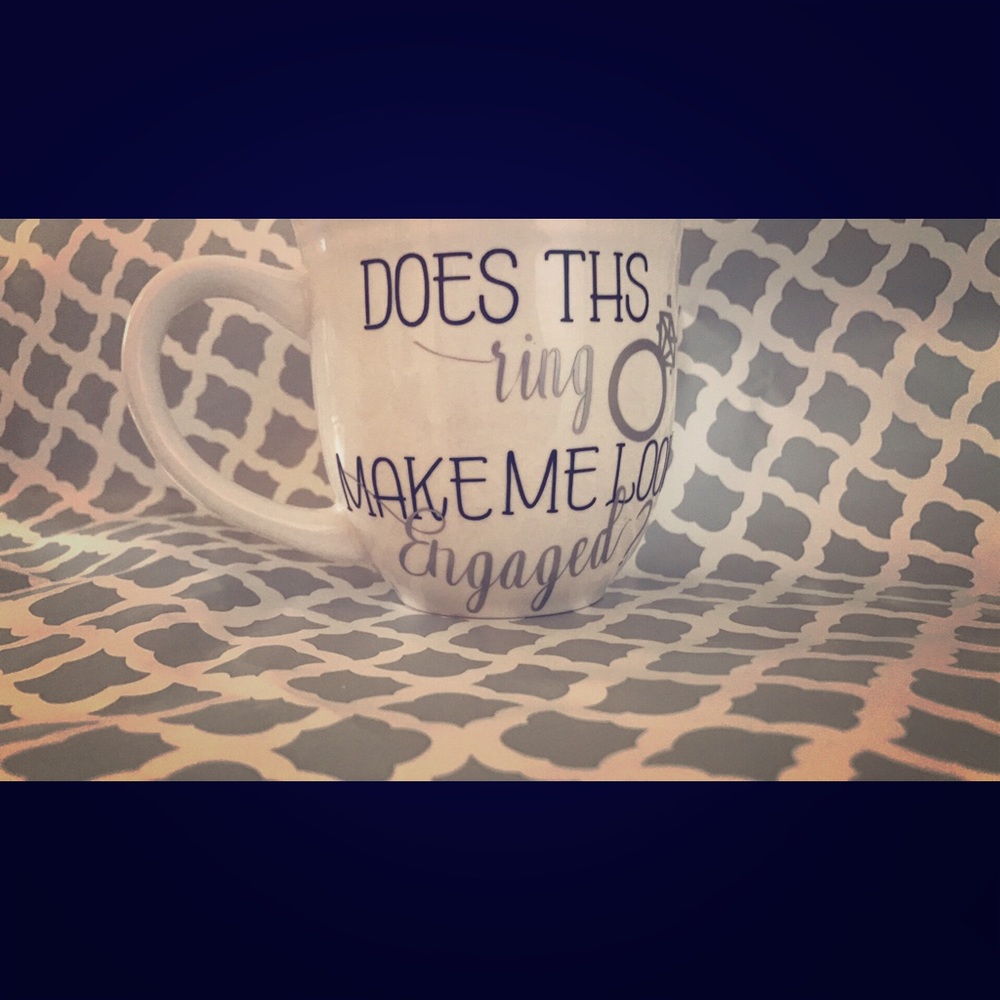 Engaged mug