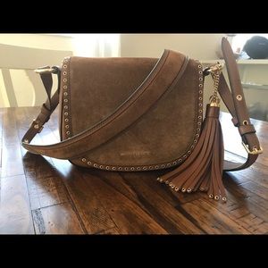 Michael Kors Suede/Leather Cross Body